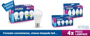 Promo Pack 4 lampadine Duralamp